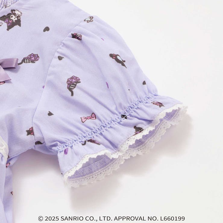 リボン付き総柄フレアチュニック | SLAP SLIP | 詳細画像16 