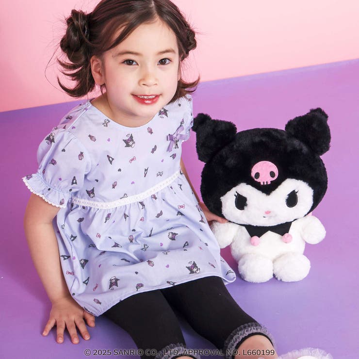 リボン付き総柄フレアチュニック | SLAP SLIP | 詳細画像5 