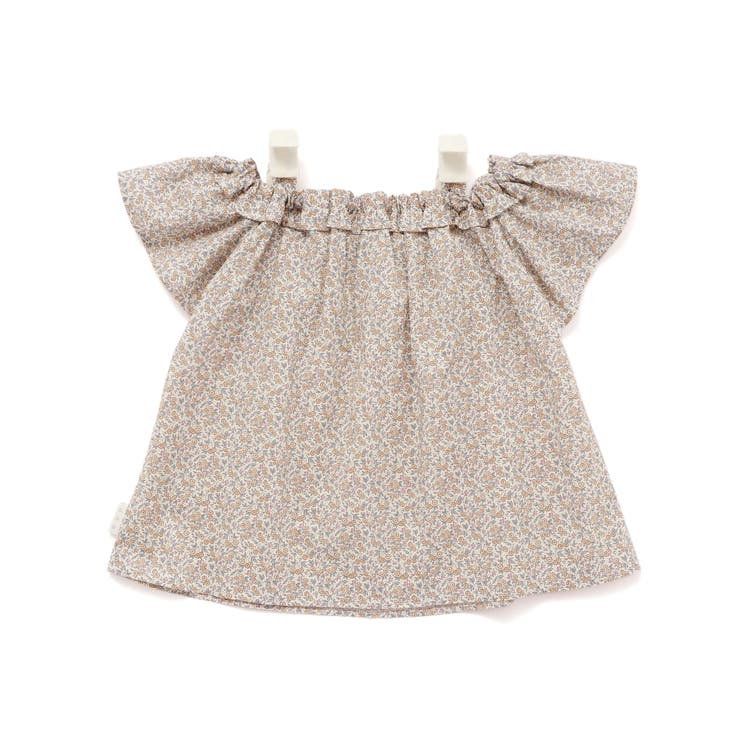 肩リボン付き花柄チュニック(90~130cm) | SLAP SLIP | 詳細画像6 