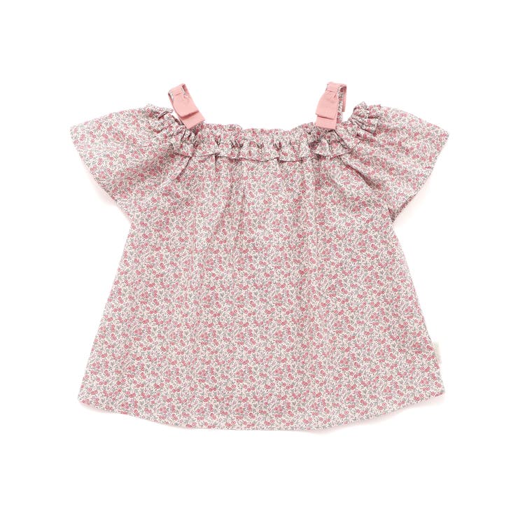 肩リボン付き花柄チュニック(90~130cm) | SLAP SLIP | 詳細画像8 