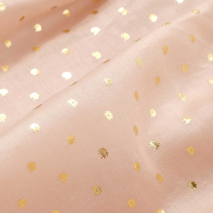 キラキラ箔プリントリボン付きバルーンオーガンジーブラウス(80~130cm) | SLAP SLIP | 詳細画像16 