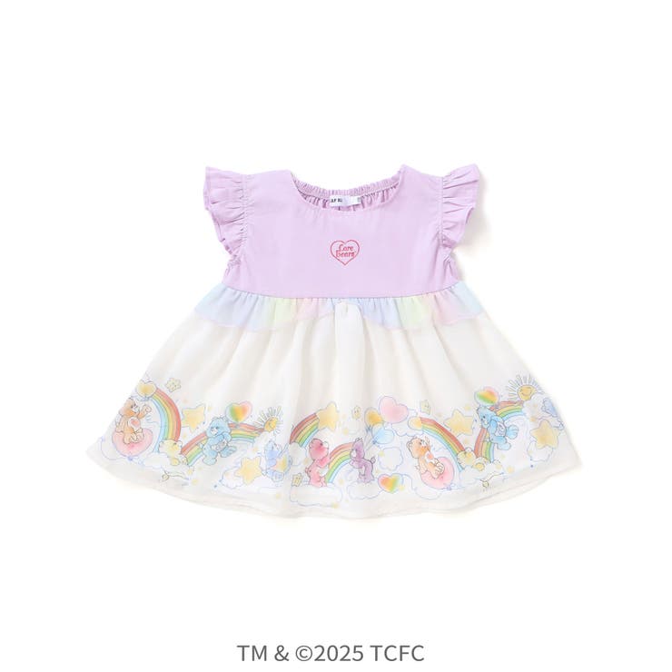 【ケアベア×SLAP SLIP】肩フリル裾プリントチュニック(80~130cm) | SLAP SLIP | 詳細画像14 