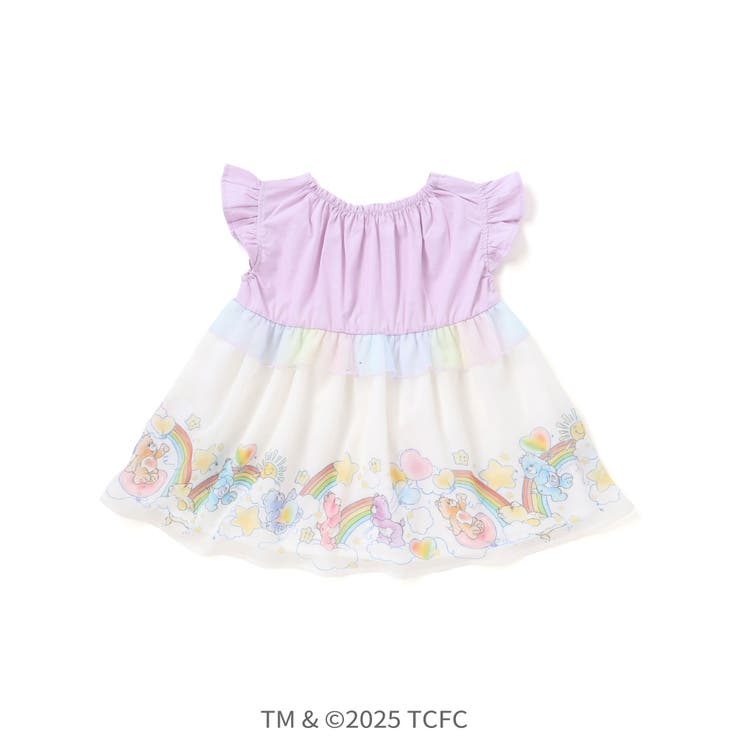 【ケアベア×SLAP SLIP】肩フリル裾プリントチュニック(80~130cm) | SLAP SLIP | 詳細画像15 