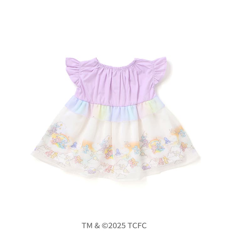 【ケアベア×SLAP SLIP】肩フリル裾プリントチュニック(80~130cm) | SLAP SLIP | 詳細画像17 