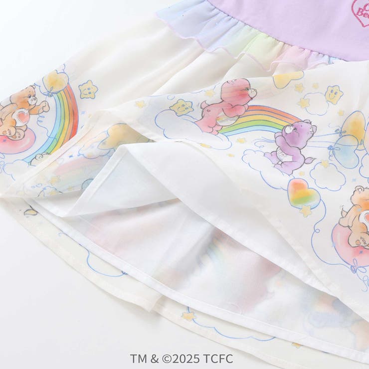 【ケアベア×SLAP SLIP】肩フリル裾プリントチュニック(80~130cm) | SLAP SLIP | 詳細画像24 