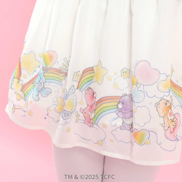 【ケアベア×SLAP SLIP】肩フリル裾プリントチュニック(80~130cm) | SLAP SLIP | 詳細画像6 