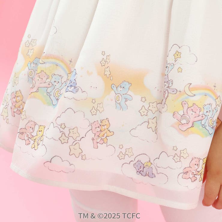 【ケアベア×SLAP SLIP】肩フリル裾プリントチュニック(80~130cm) | SLAP SLIP | 詳細画像7 