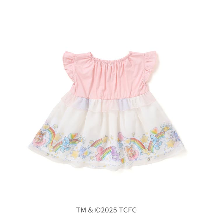 【ケアベア×SLAP SLIP】肩フリル裾プリントチュニック(80~130cm) | SLAP SLIP | 詳細画像9 