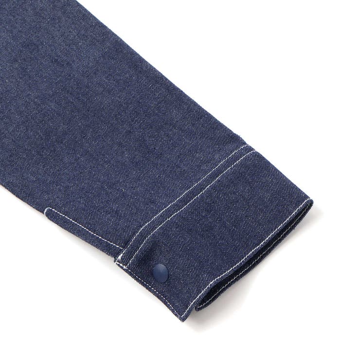 はたらくくるま刺しゅう胸ポケット切り替えデザインシャツ(80~130cm) | SLAP SLIP | 詳細画像9 