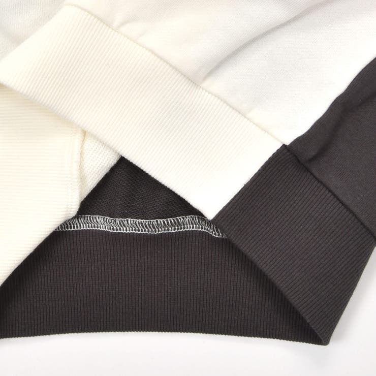 【お揃い】おめめギョロギョロモンスターバイカラーフーディ(80~130cm) | SLAP SLIP | 詳細画像17 