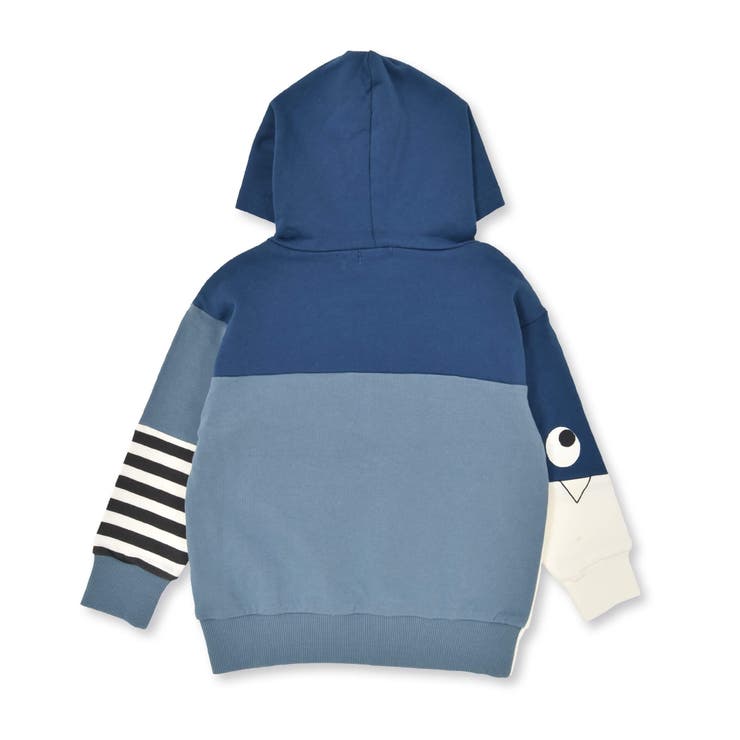 【お揃い】おめめギョロギョロモンスターバイカラーフーディ(80~130cm) | SLAP SLIP | 詳細画像8 