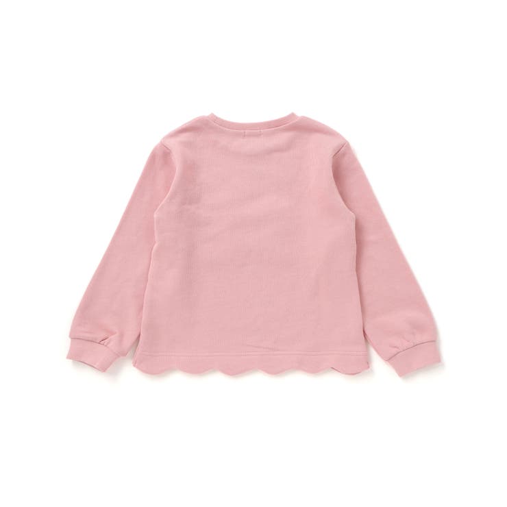 アニマルクマウサギ裾スカラップトレーナー(80~130cm) | SLAP SLIP | 詳細画像11 