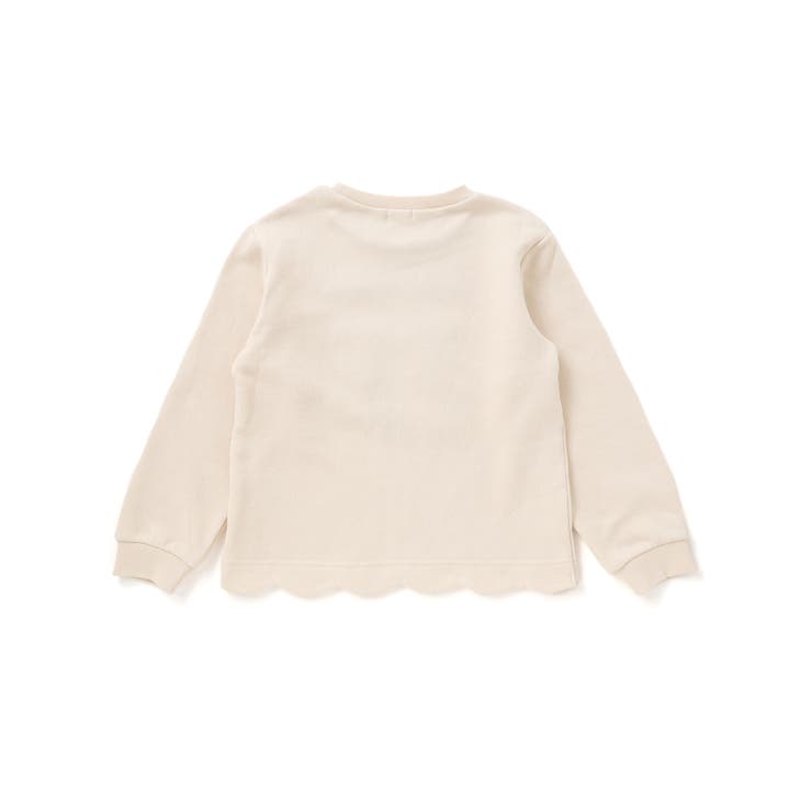 アニマルクマウサギ裾スカラップトレーナー(80~130cm) | SLAP SLIP | 詳細画像19 