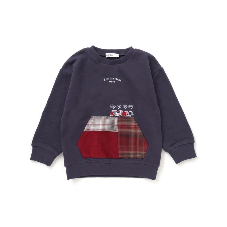 切り替えカンガルーポケットトレーナー(80~130cm) | SLAP SLIP | 詳細画像13 