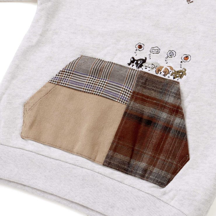 切り替えカンガルーポケットトレーナー(80~130cm) | SLAP SLIP | 詳細画像7 