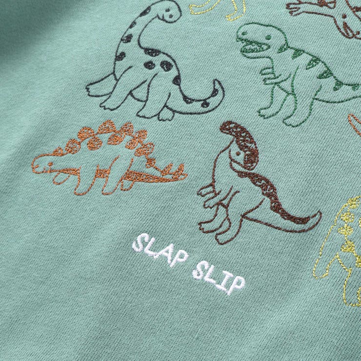 恐竜刺しゅうトレーナー(80~130cm) | SLAP SLIP | 詳細画像10 