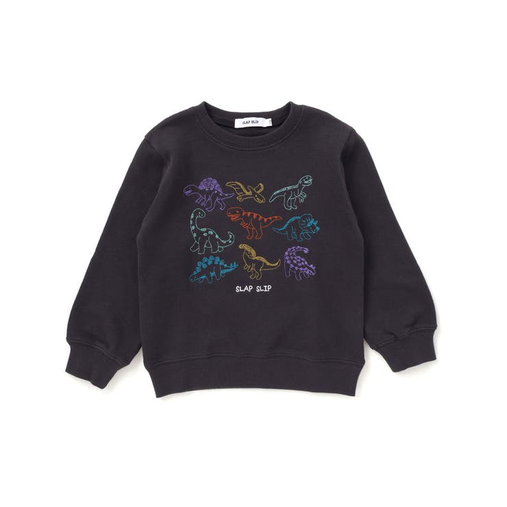 恐竜刺しゅうトレーナー(80~130cm) | SLAP SLIP | 詳細画像4 