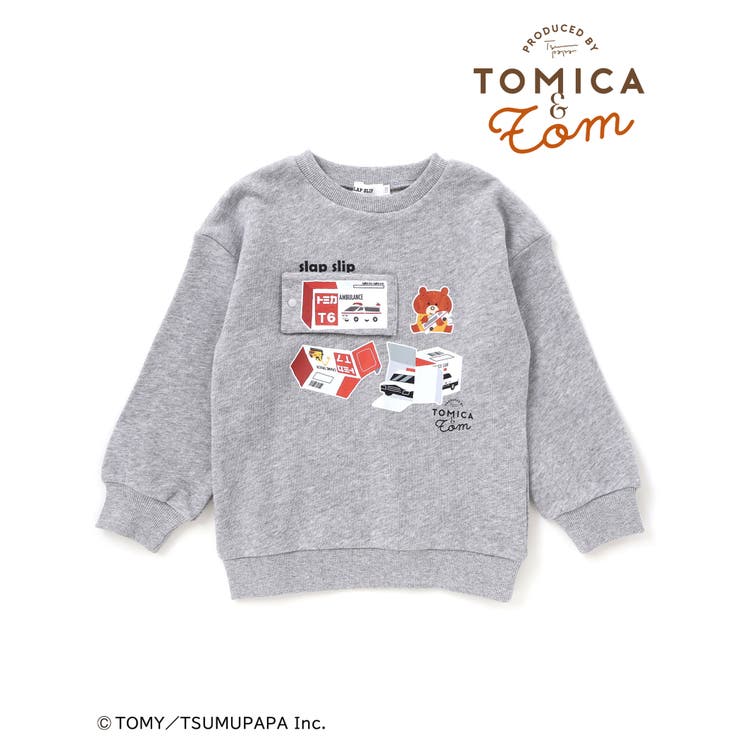 はたらくくるまピラっとめくれるトレーナー | SLAP SLIP | 詳細画像10 