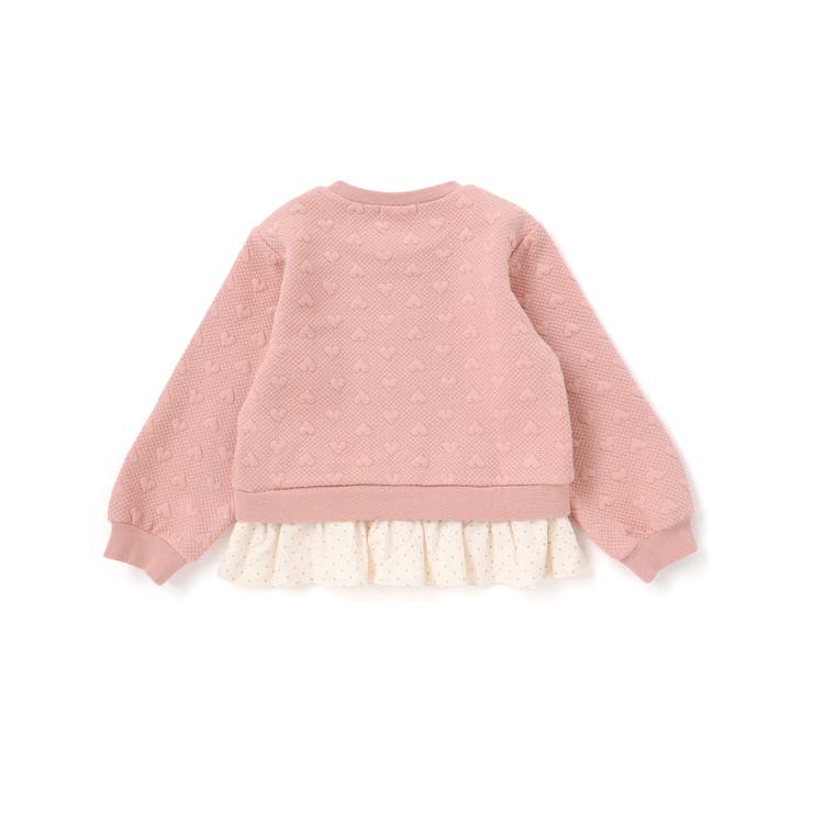 ハート柄コーデュロイ切り替えトレーナー(80~130cm) | SLAP SLIP | 詳細画像11 