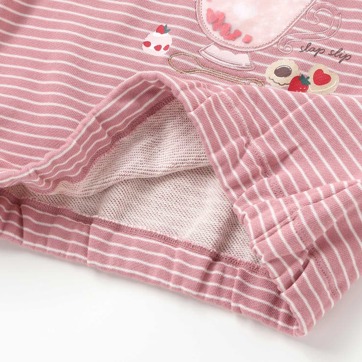 ネコクマイヌアニマルオーガンジーパッチモチーフトレーナー(80~130cm) | SLAP SLIP | 詳細画像18 