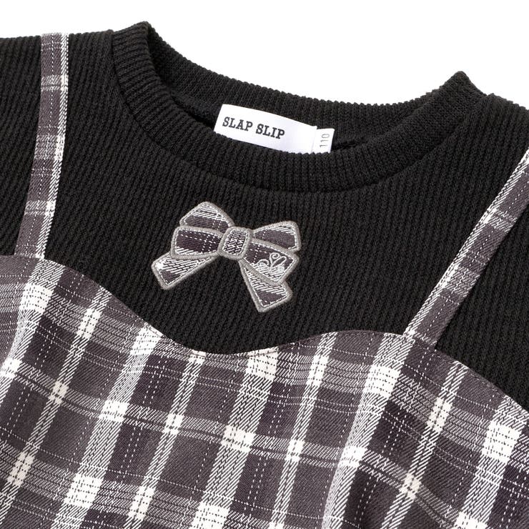 チェック裾スカラップキャミソールドッキングトレーナー | SLAP SLIP | 詳細画像16 