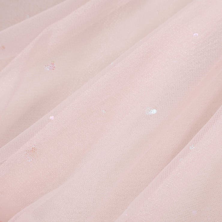 ネックレス風刺しゅうチュール切り替え肩フリルトレーナー(80~130cm) | SLAP SLIP | 詳細画像13 