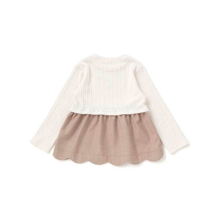 キラキラネックレスモチーフドッキングトレーナー(80~130cm) | SLAP SLIP | 詳細画像8 