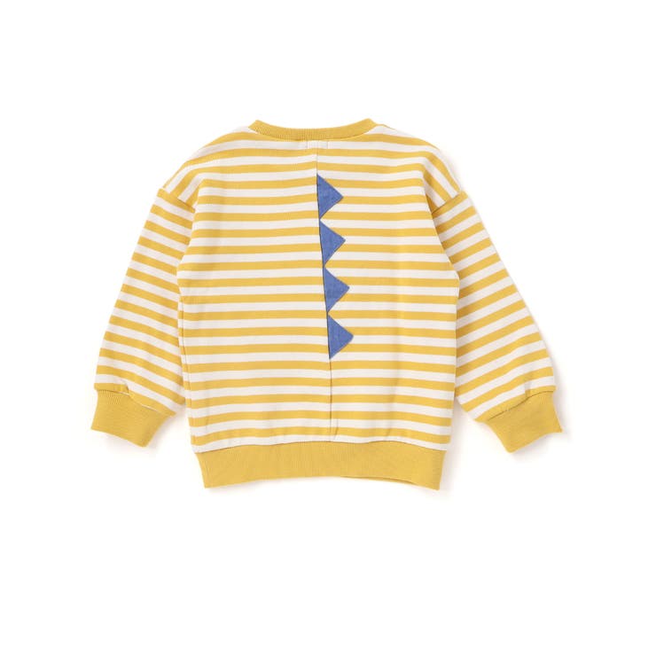 無地ボーダーいろんな恐竜刺しゅうトレーナー(80~130cm) | SLAP SLIP | 詳細画像18 