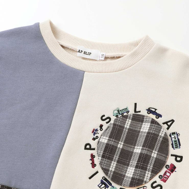 はたらくくるままんまるポケットチェック切り替えトレーナー | SLAP SLIP | 詳細画像6 