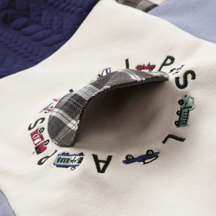 はたらくくるままんまるポケットチェック切り替えトレーナー | SLAP SLIP | 詳細画像8 