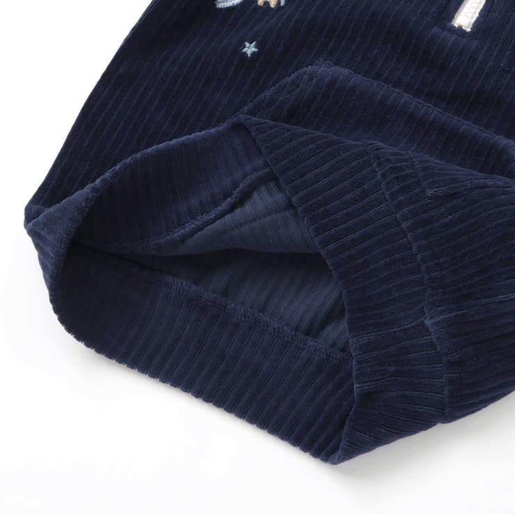 恐竜くるまロケットおもちゃ刺しゅうハーフジップトップス(80~130cm) | SLAP SLIP | 詳細画像17 