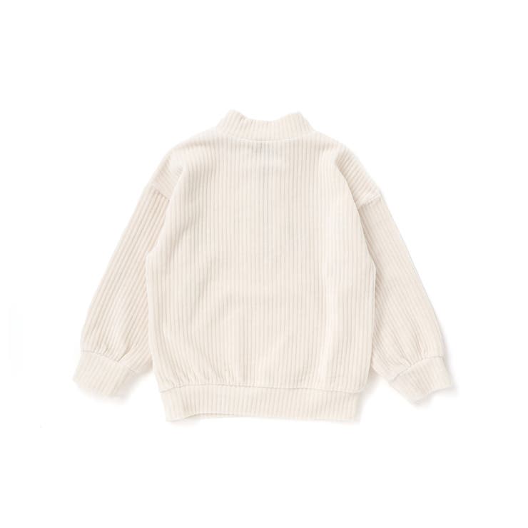 恐竜くるまロケットおもちゃ刺しゅうハーフジップトップス(80~130cm) | SLAP SLIP | 詳細画像6 