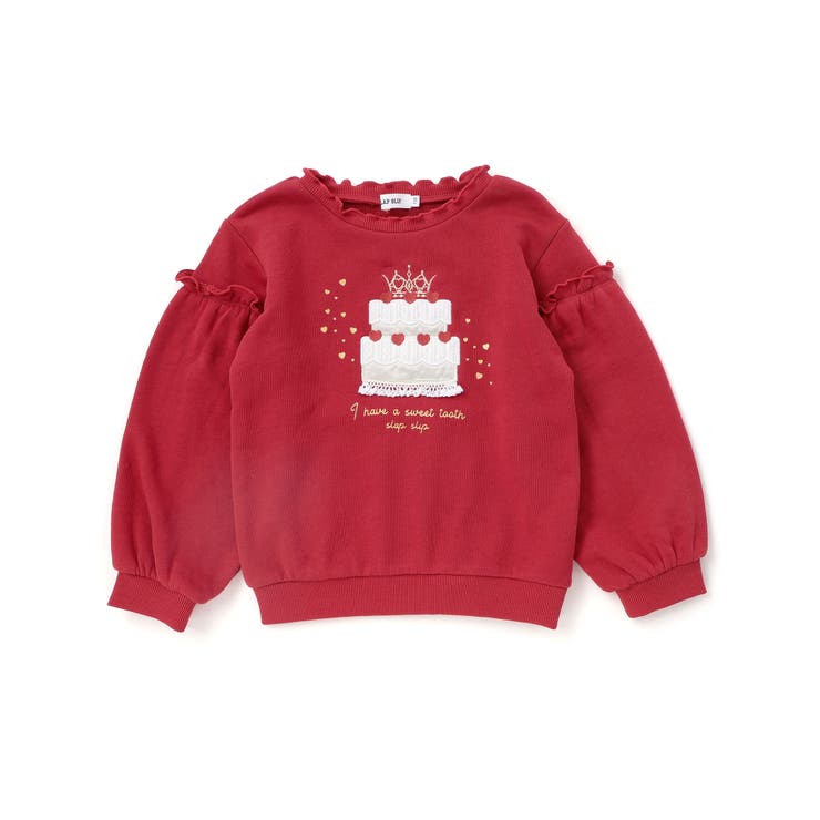 ケーキパフュームボトルモチーフキラキラパッチ刺しゅうトレーナー(80~130cm… | SLAP SLIP | 詳細画像5 