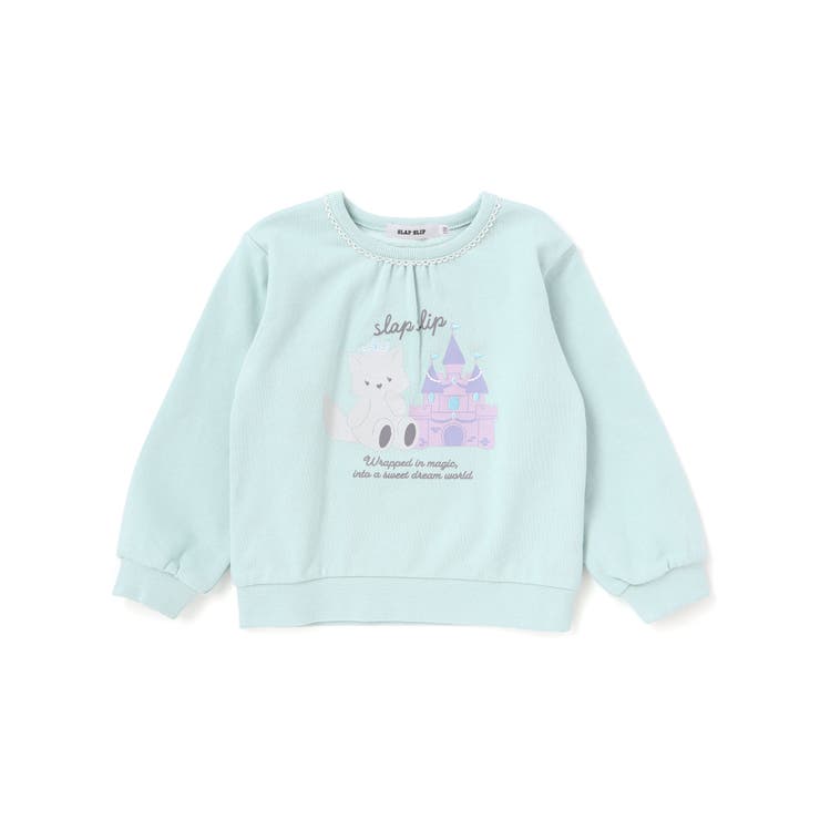 ウサギネコアニマルフェミニンモチーフトレーナー(80～130cm） | SLAP SLIP | 詳細画像11 