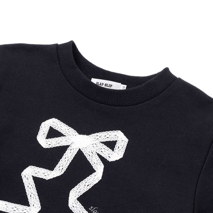 レースリボン付きペプラムトレーナー(80~130cm) | SLAP SLIP | 詳細画像6 
