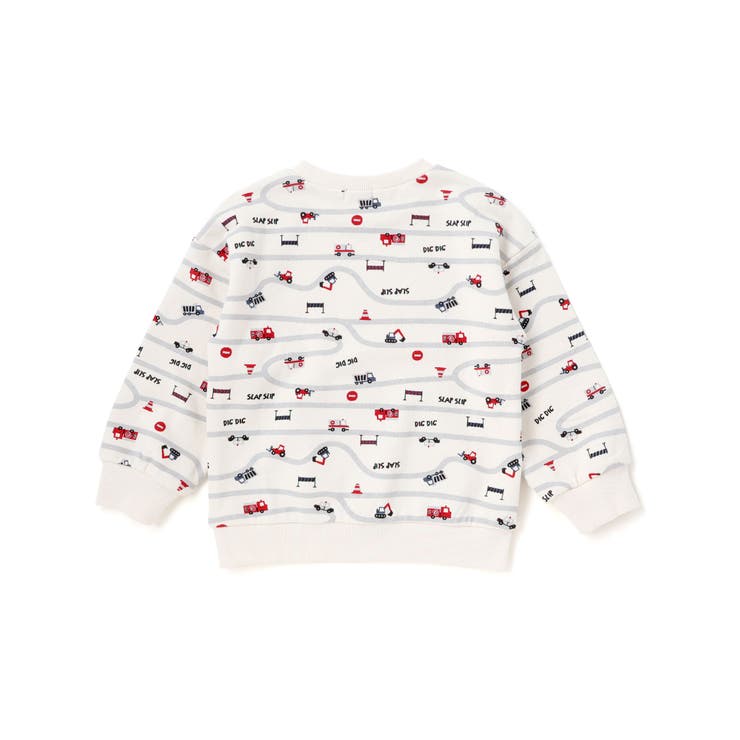 デニムカンガルーポケット付きトレーナー(80~130cm) | SLAP SLIP | 詳細画像5 