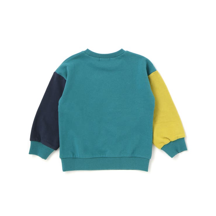 袖配色恐竜ごちそうモチーフトレーナー(80~130cm) | SLAP SLIP | 詳細画像12 