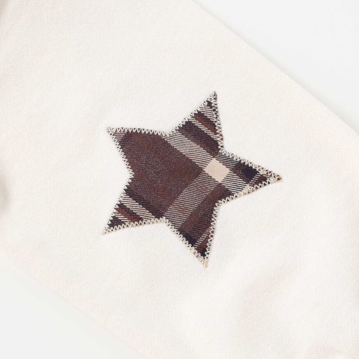 はたらくくるま発泡プリント星パッチナンバリングバイカラートレーナー | SLAP SLIP | 詳細画像11 