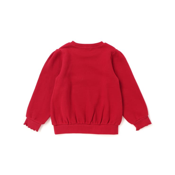 【裏起毛】アニマルいろんなクマサガラ刺しゅうトレーナー(80~130cm) | SLAP SLIP | 詳細画像10 