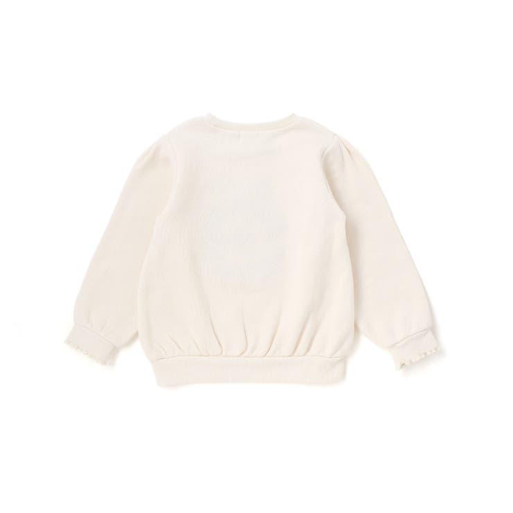 【裏起毛】アニマルいろんなクマサガラ刺しゅうトレーナー(80~130cm) | SLAP SLIP | 詳細画像7 