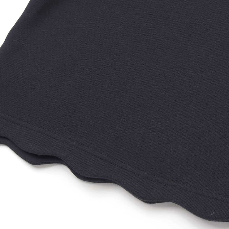 【裏起毛】ハートチェリーイチゴ刺しゅう襟付き袖切り替え裾スカラップトレーナー(8… | SLAP SLIP | 詳細画像11 