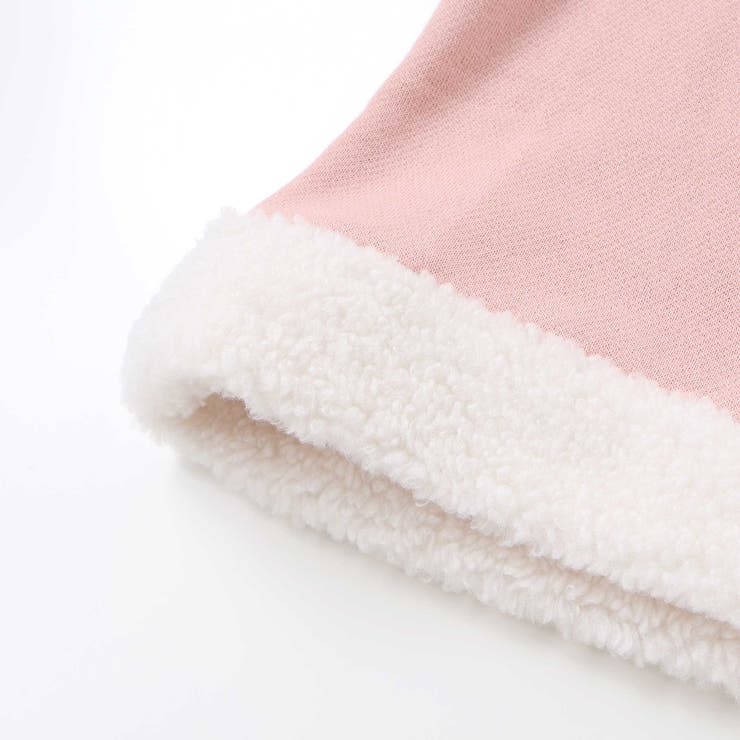 イチゴチェリーパッチ刺しゅうリボン付き裾ボアトレーナー(80~130cm) | SLAP SLIP | 詳細画像14 