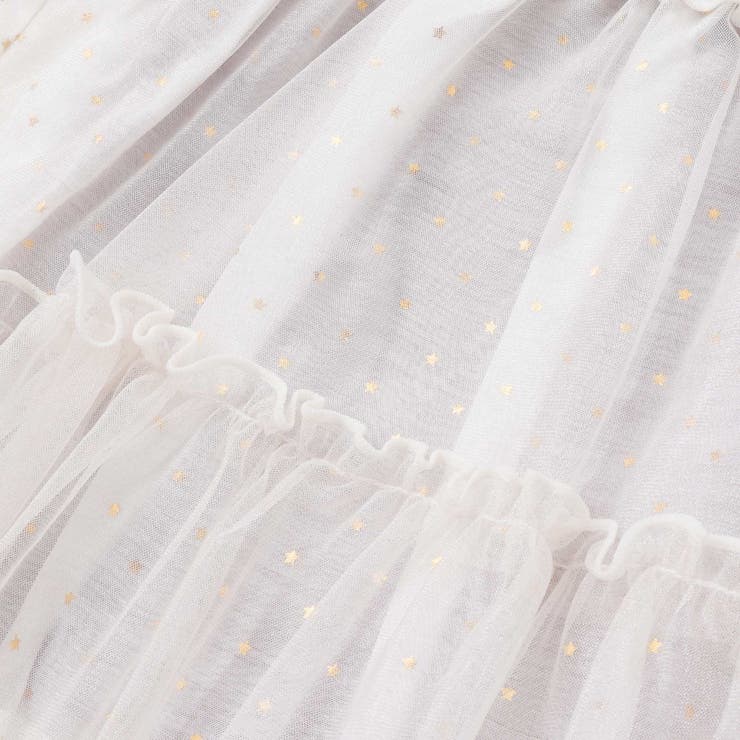 キラキラきらめくお星さまふんわりチュールトレーナー(80~130cm) | SLAP SLIP | 詳細画像10 