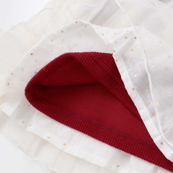 キラキラきらめくお星さまふんわりチュールトレーナー(80~130cm) | SLAP SLIP | 詳細画像12 