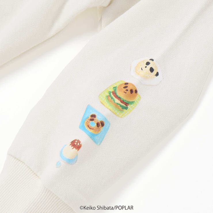 【絵本コラボ パンダのおさじとフライパンダ 】いろいろモチーフトレーナー(80~… | SLAP SLIP | 詳細画像12 