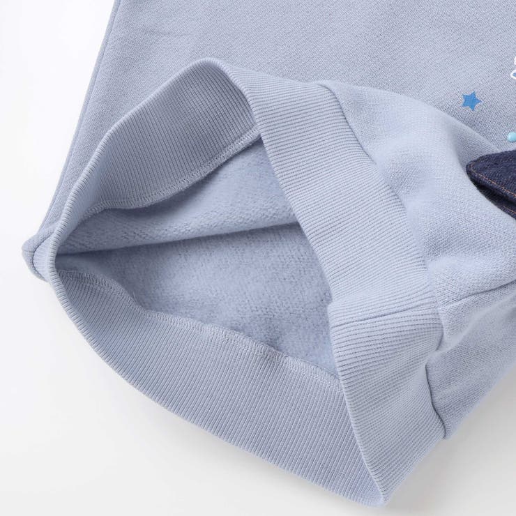 ペたぺたシール風プリントデニムポケット付きトレーナー(80~130cm) | SLAP SLIP | 詳細画像16 