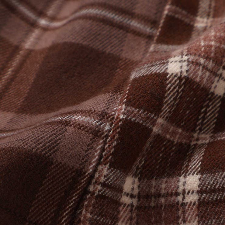 ハートいっぱい刺しゅうモチーフ切り替えチェックドッキングトレーナー | SLAP SLIP | 詳細画像6 