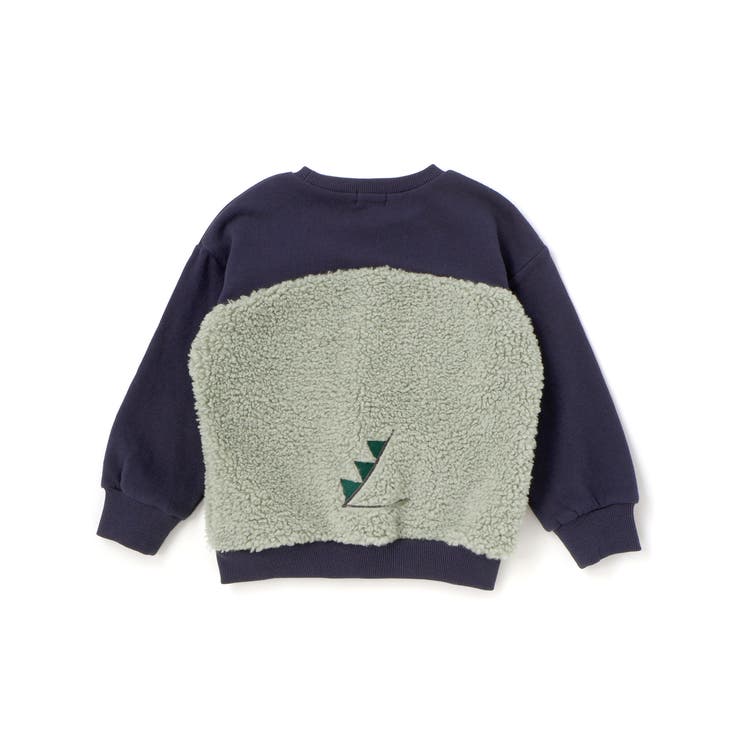 恐竜クマウサギアニマルフェイスボア切り替えトレーナー(80~120cm) | SLAP SLIP | 詳細画像15 