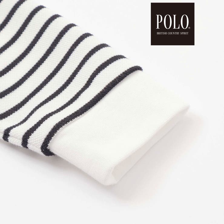 無地ボーダーライン襟ポロシャツ | SLAP SLIP | 詳細画像11 