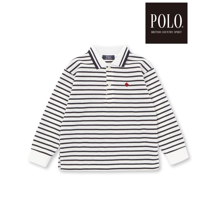 ブラック系 | 無地ボーダーライン襟ポロシャツ | SLAP SLIP